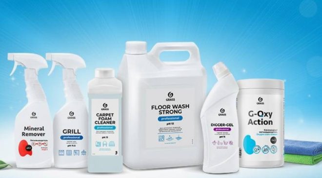 Продукция Grass: обзор ассортимента для дома, авто и профессионального клининга