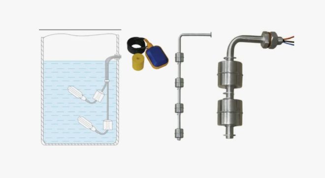 Поплавковые датчики уровня: принцип работы и основные разновидности