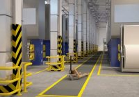 Организация безопасных проходов и транспортных маршрутов на производстве